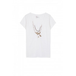 Camiseta L.Harper Tonton Snake Blanco