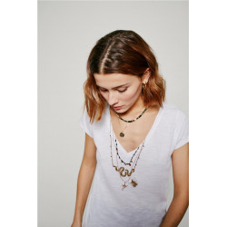 Camiseta L.Harper Tonton Snake Blanco
