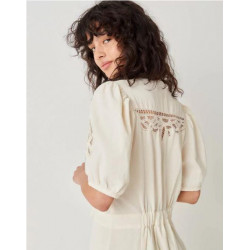 Sessun Mahavira Robe Blanche