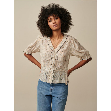 Blusa Bellerose Hesse BLANCO