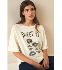 Leon Harper Titan Sweet White T-Shirt