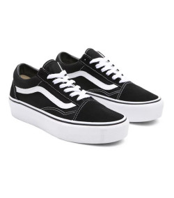 Zapatillas Vans Old Skool Plataforma Negro