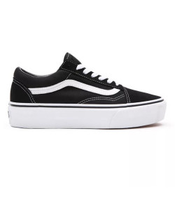 Zapatillas Vans Old Skool Plataforma Negro