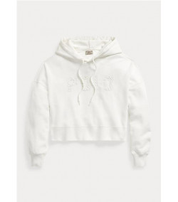 Ralph Lauren Oversize macramé sweatshirt