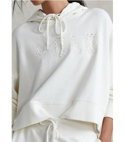 Ralph Lauren Oversize macramé sweatshirt