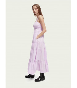 Riemchen-Maxikleid Maison Scotch LILA