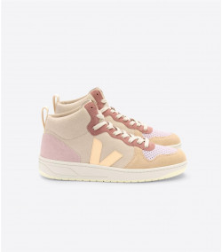 Veja Baskets V-15 Suede MULTICO PEACH