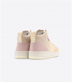 Zapatillas Veja V-15 Suede MULTICO PEACH