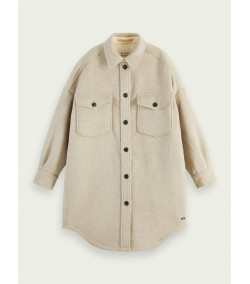 Maison Scotch Camicia lunga BEIGE