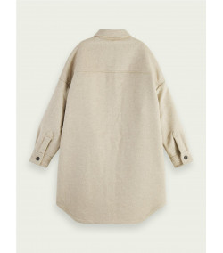 Maison Scotch Camicia lunga BEIGE