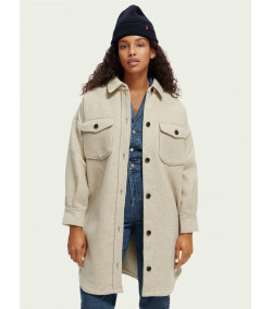 Maison Scotch Camicia lunga BEIGE