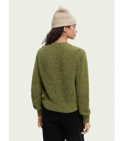 Fuzzy Maison Scotch Sweater GREEN