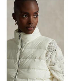 Colete de tafetá Ralph Lauren acolchoado RAW