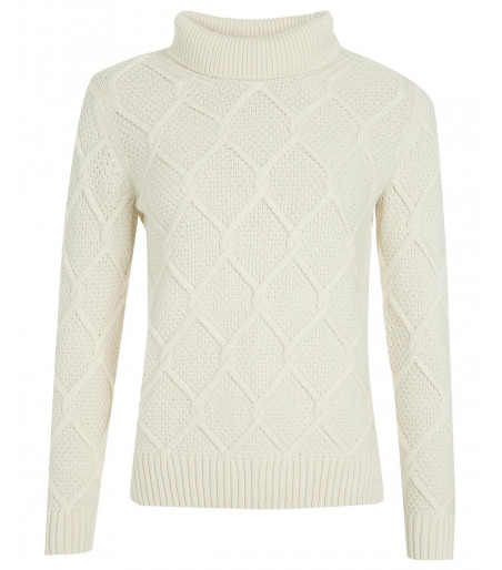 Barbour Burne Pullover ECRU