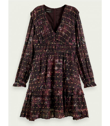 Rüschenkleid Maison Scotch...