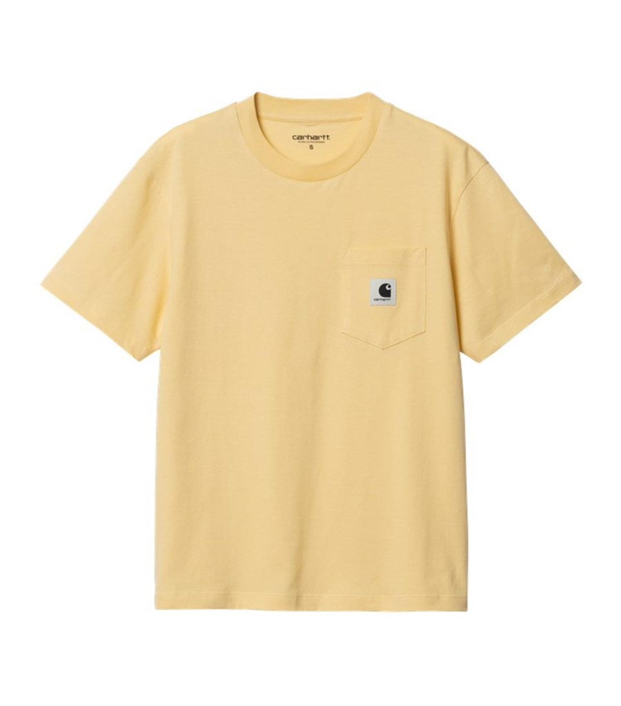 Carhartt Wip Wss Maglietta con tasca Citron