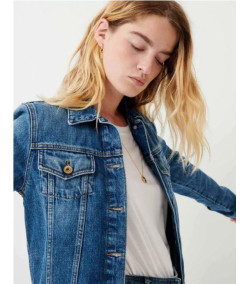 Blouson Montgomery Sessun BLEU VINTAGE