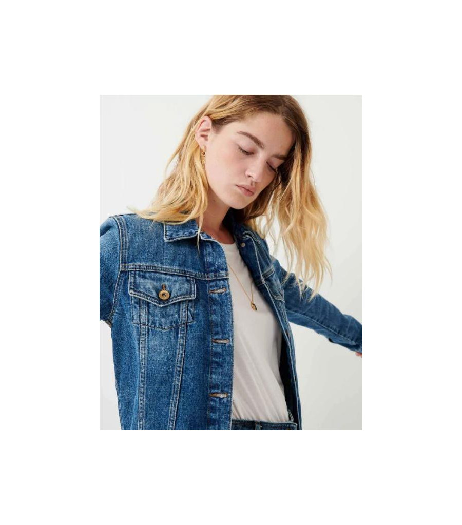 Blouson Montgomery Sessun BLEU VINTAGE