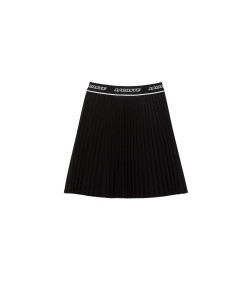 Falda Lacoste Corta Plisada NEGRO