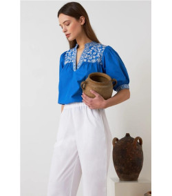 Leon Harper Crabe SKY Blouse