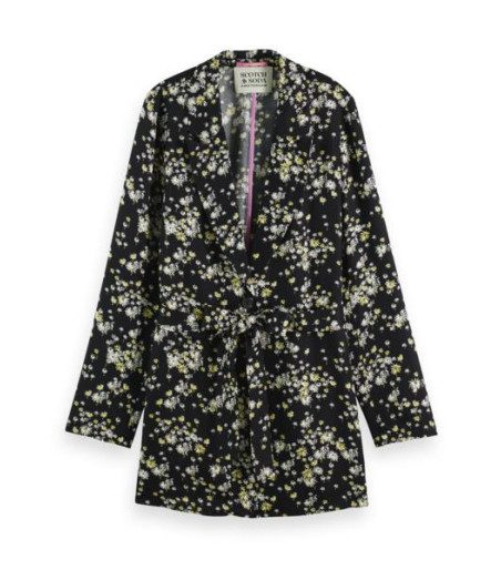 Draped Maison Scotch Blazer...