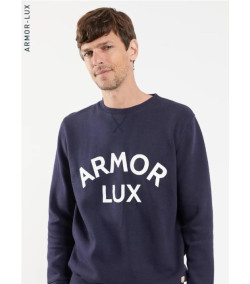 Sudadera Armor Lux Basica AZUL