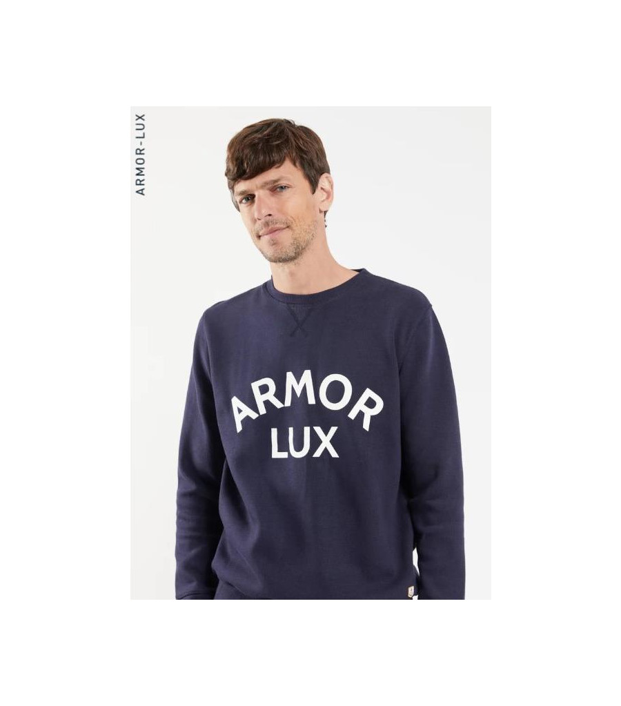 Sudadera Armor Lux Basica AZUL