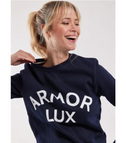 Sudadera Armor Lux Basica AZUL