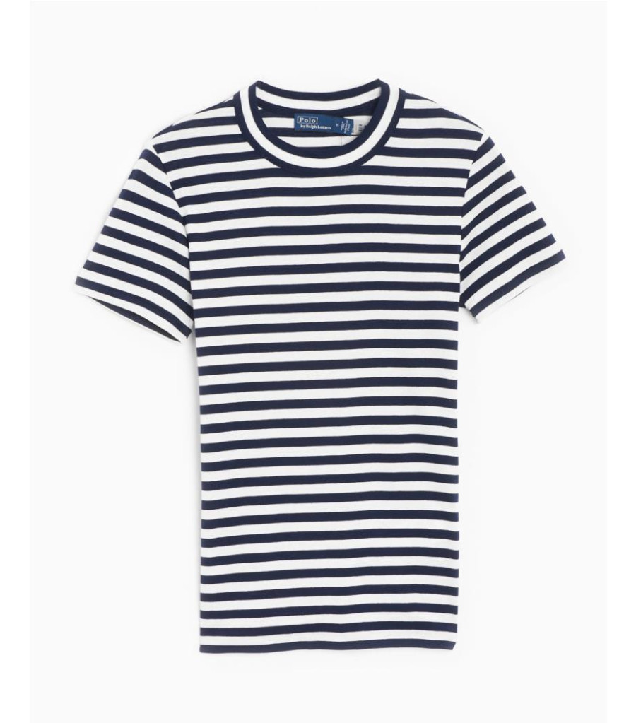 Ralph Lauren camiseta RB SS STRP. LISTRAS