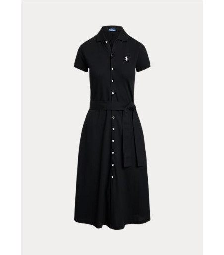 Pique Ralph Lauren Dress BLACK