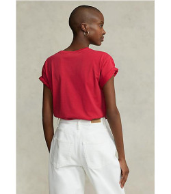 Polo Polo Bear Studded T- Ralph Lauren T-shirt ROUGE