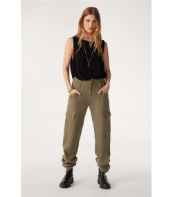 Dada BA&SH KHAKI Pantaloni