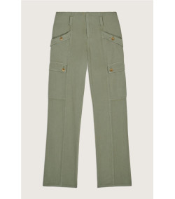Dada BA&SH KHAKI Pantaloni