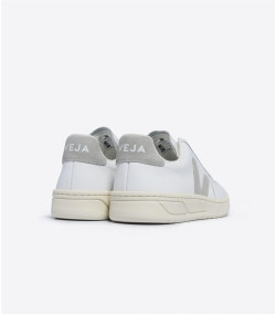 Zapatillas Veja Mujer V-12 Leather LIGHT GREY