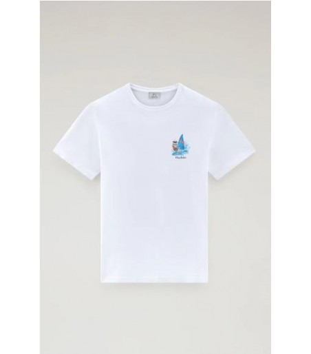 Woolrich Camiseta de Ovelha...