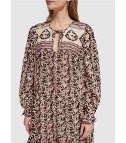 Kleid Maison Scotch Rüschen