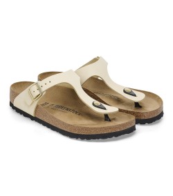 Birkenstock Gizeh Regular Fit Sandales Femme Écru