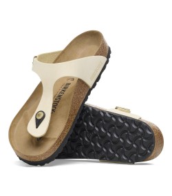 Birkenstock Gizeh Regular Fit Sandales Femme Écru