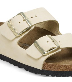 Ecru Birkenstock Arizona Bs Narrow Fit Damensandalen