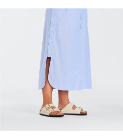 Ecru Birkenstock Arizona Bs Narrow Fit Damensandalen