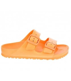 Sandálias de mamão Birkenstock Arizona EVA de ajuste estreito para mulheres