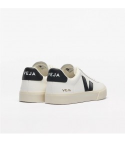 Tênis Veja Couro Campo Feminino BRANCO PRETO