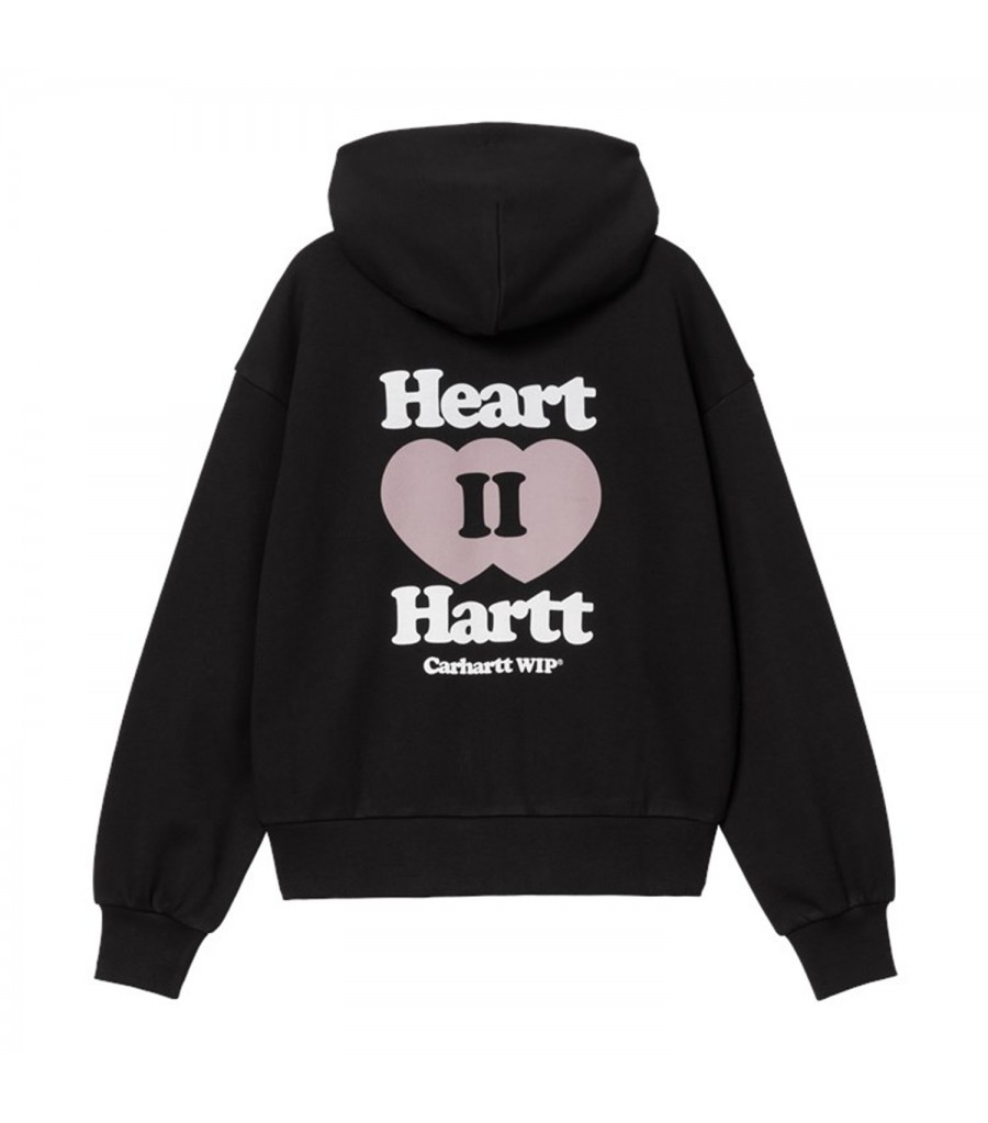 Carhartt Wip W ́Hooded Heart II Hartt Jacket Sweat-shirt