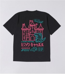 Camiseta Edwin Pink Castle BLACK