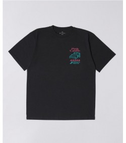 Camiseta Edwin Pink Castle BLACK