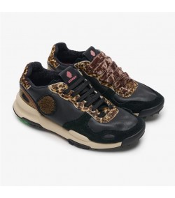Zapatillas Satorisan Chacrona Premium BLACK LEOPARD