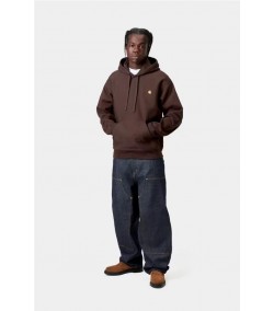 Sudadera Carhartt WIP Hooded American Script. PRECOLECCIÓN 26