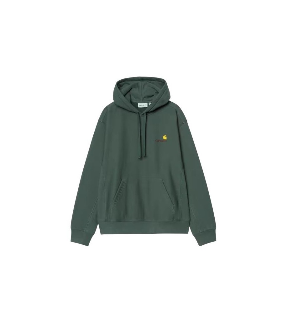 Sudadera Carhartt WIP Hooded American Script. PRECOLECCIÓN 26
