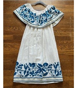 Vestido Maison Scotch Boho Off The Shoulders