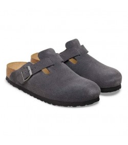 Zueco Birkenstock Boston LEVE CHARCOAL